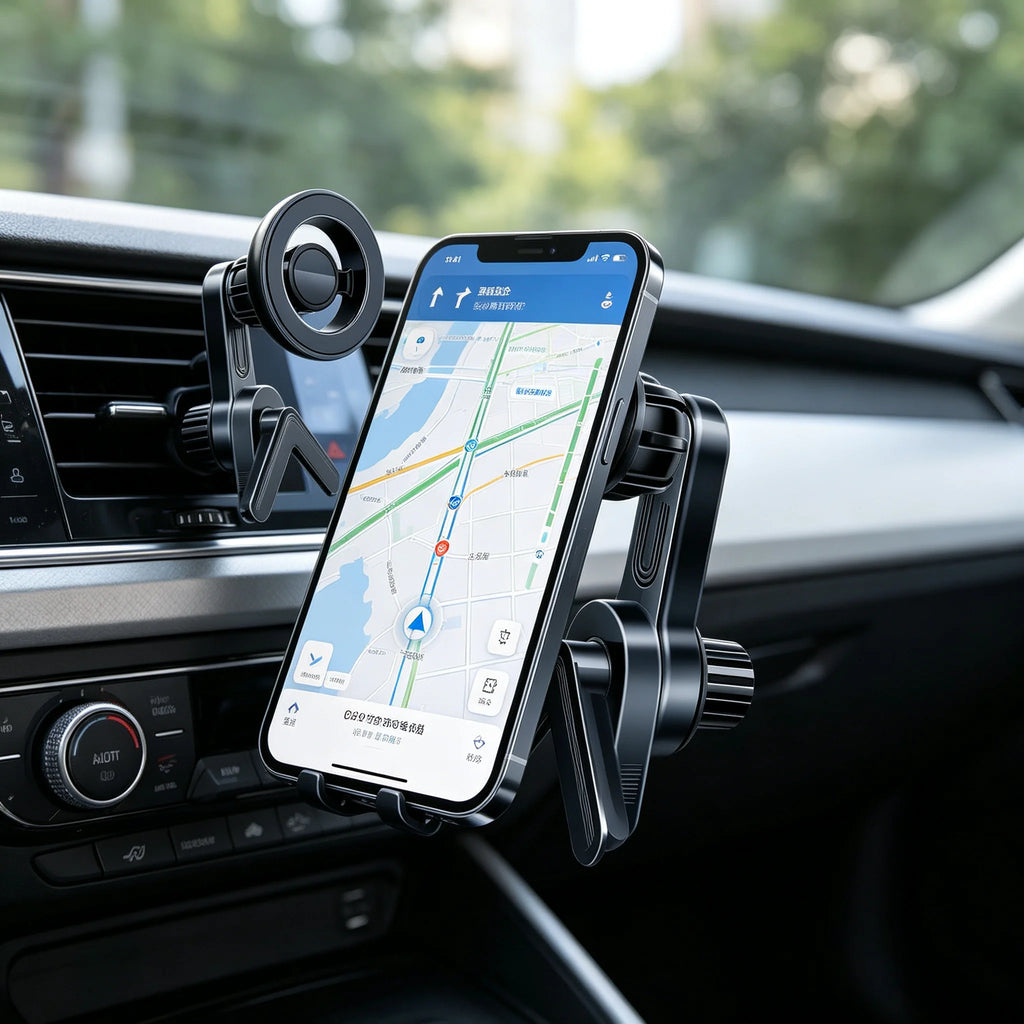 Magnetic Car Phone Mount 360° Rotation – Universal Holder Car Phone Mount Richie's