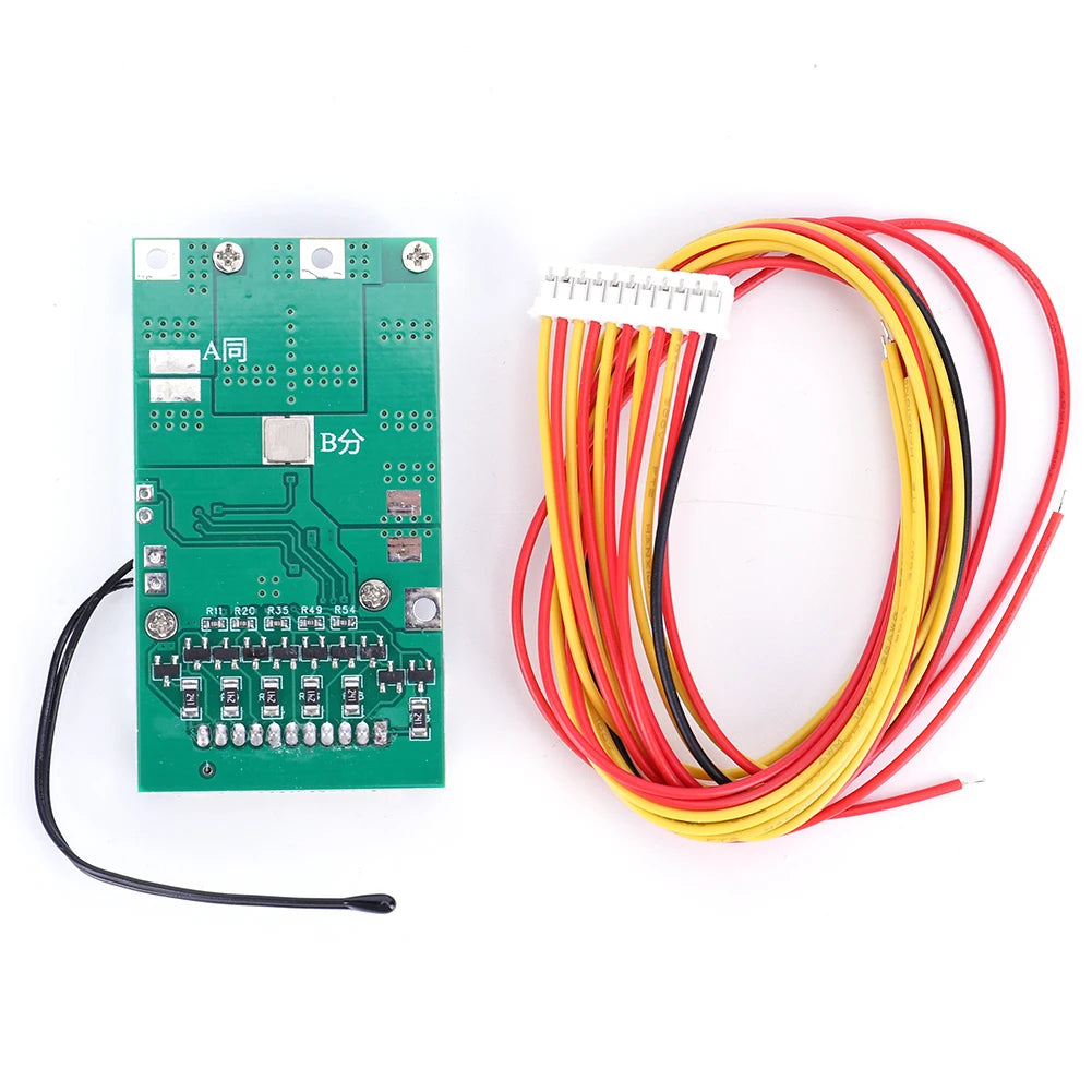 BMS 10S 36V 30A Battery Protection Board with Balancing PCB Battery Protection Board Richie's Split Port