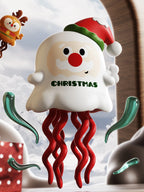 Christmas Clockwork Dancing Toy – Snow Treasure or Elk Figure Clockwork Wind-Up Toy Richie's