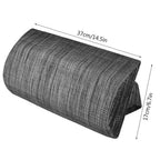 Lounge Chair Neck Pillow Headrest Cushion – Beach & Garden Lounge Chair Pillow Richie's Black Grey