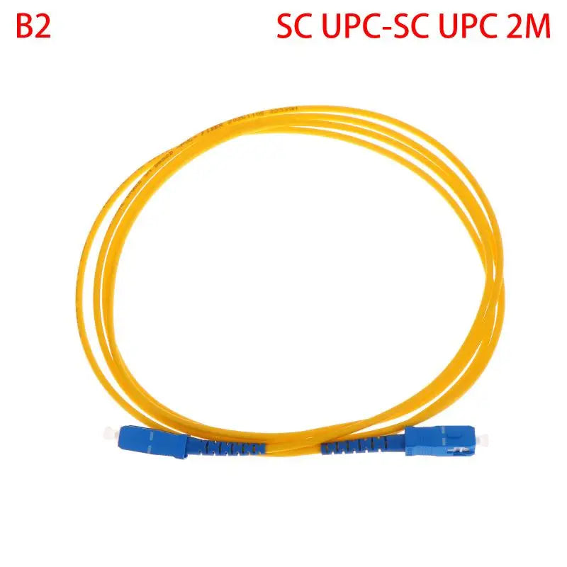 Single Mode Fiber Optic Patch Cord Simplex SM 9/125 UPC FTTH Fiber Optic Patch Cord Richie's A6