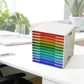 12-Tier Desktop File Organizer | A4 Paper Holder with Handles Desktop File Organizer Richie's Default Title