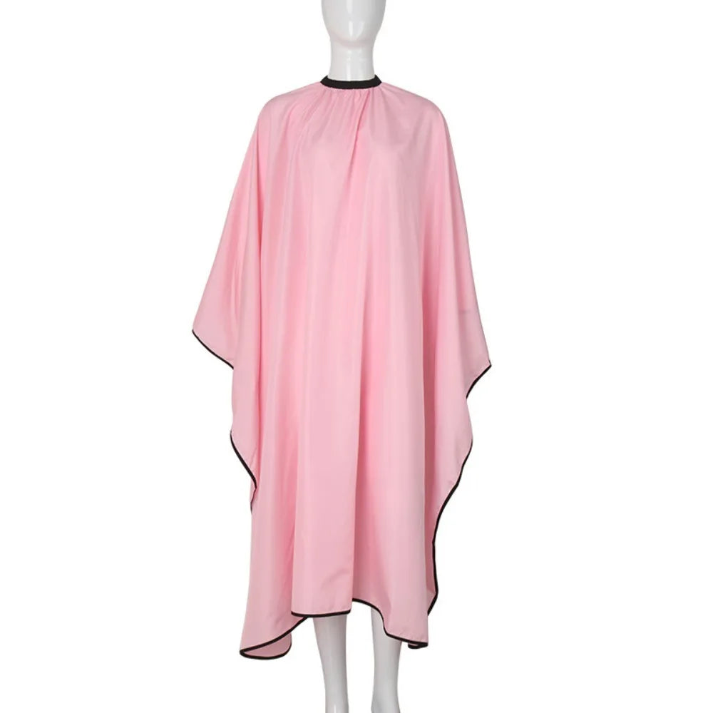 Waterproof Barber Cape Salon Haircut Apron – Polyester Pongee Salon Barber Cape Richie's Pink