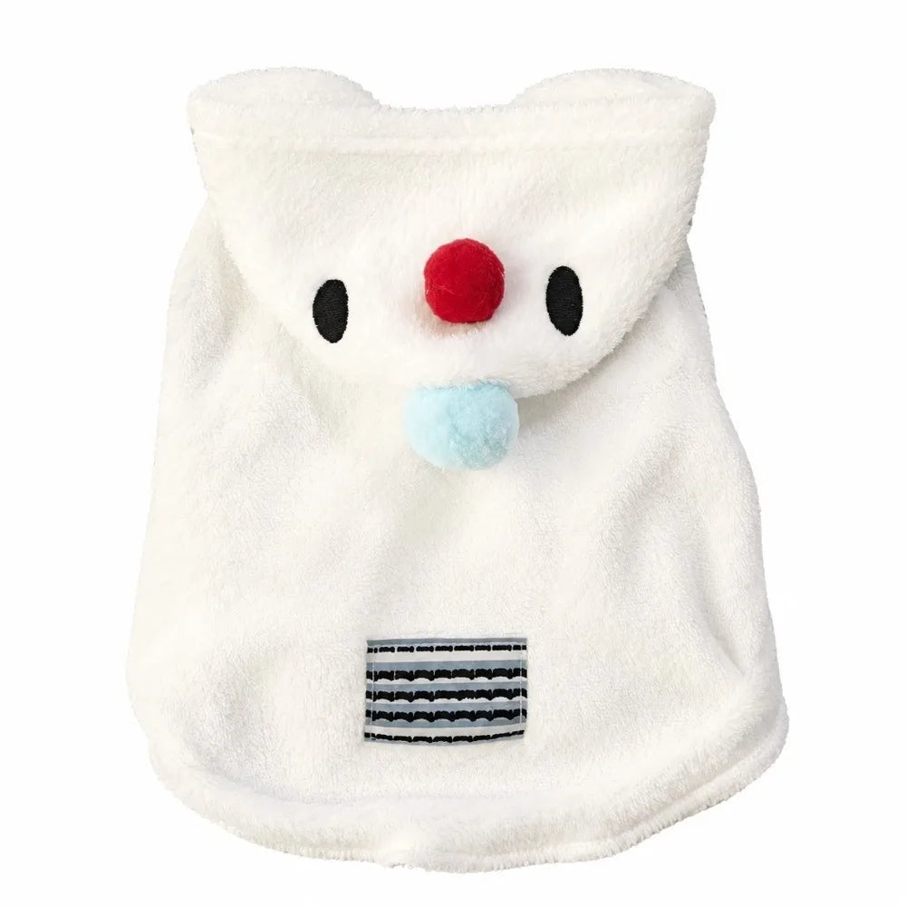 Snowman Flannel Dog Vest Coat – Warm Bodysuit for Small Dogs Dog Vest Coat Richie's