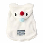 Snowman Flannel Dog Vest Coat – Warm Bodysuit for Small Dogs Dog Vest Coat Richie's