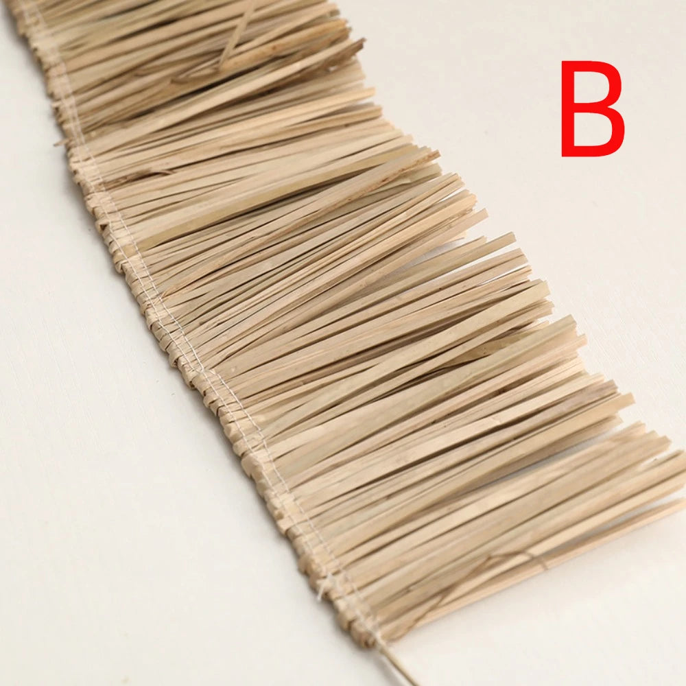 Raffia Grass Garland DIY Jute Fringe Trim Wedding Wall Decor Wedding Garland Trim Richie's