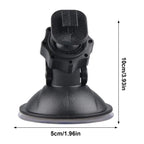 Dash Cam Suction Mount 360° Quick Release & 5 Adapters Dash Cam Mount Richie's
