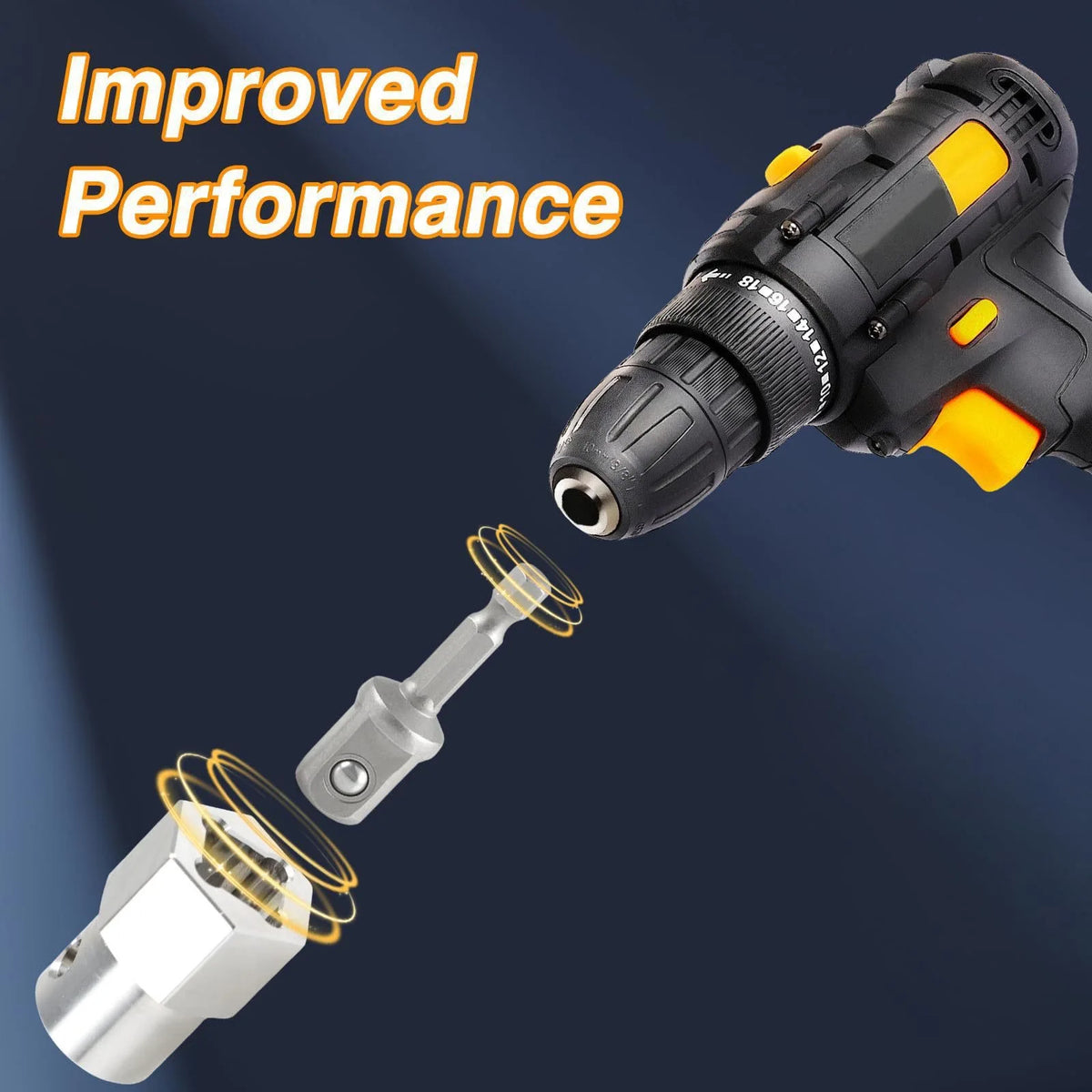 Trailer Top Wind Jack Drill Adapter – 1/2" Socket Bit Drill Adapter Tool Richie's