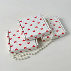 10pcs Heart Print Gift Boxes – Easy Assembly Mailer Boxes Gift Packaging Boxes Richie's