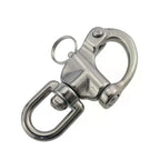316 Stainless Steel Swivel Eye Snap Shackle | Quick Release Marine Marine Snap Shackle Richie's