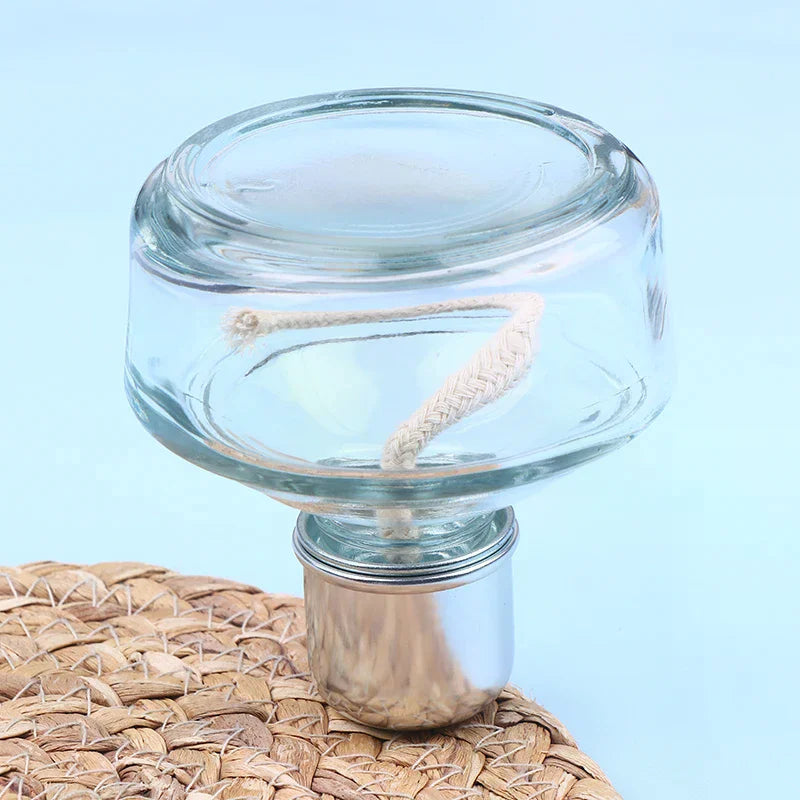 100ml Glass Alcohol Lamp Burner – Adjustable Wick, Lab & Craft Alcohol Lamp Burner Richie's