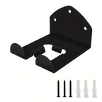 Wall Mounted Garden Tool Rack – Trimmer & Chainsaw Organizer Garden Tool Rack Richie's Black-3 holes