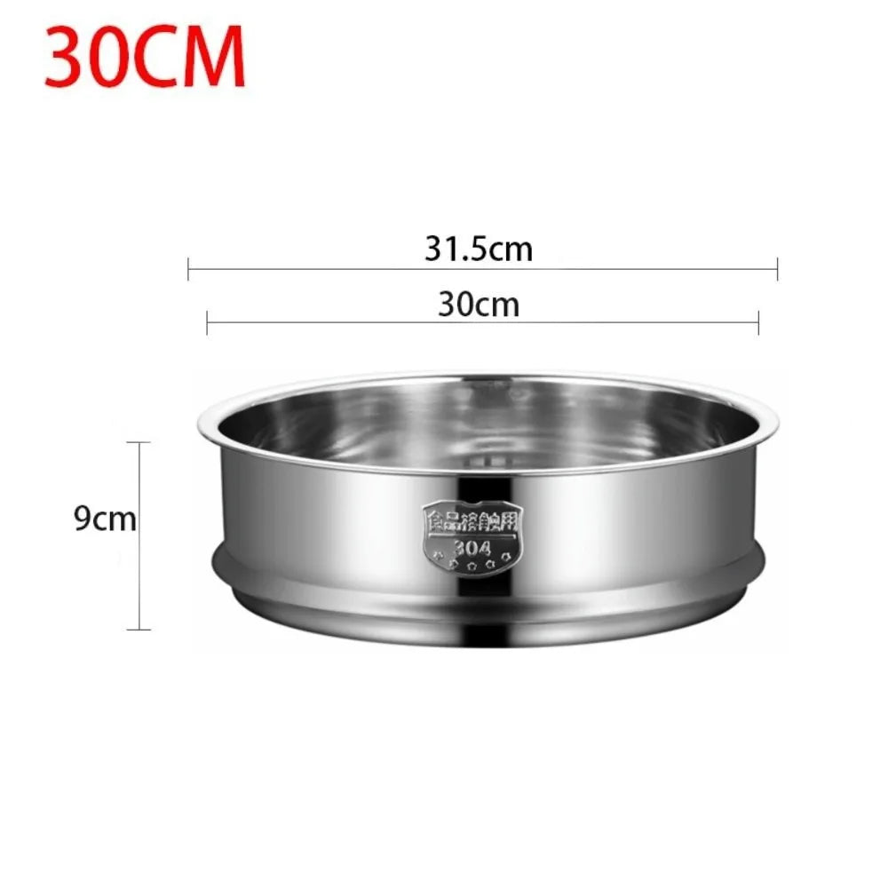 304 Stainless Steel Steamer Basket 16–32cm Food Steam Rack Steamer Basket Richie's 30cm