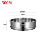304 Stainless Steel Steamer Basket 16–32cm Food Steam Rack Steamer Basket Richie's 30cm