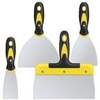 4-Piece Putty Knife Set – Stainless Steel Scraper Tool Kit Putty Knife Set Richie's Default Title