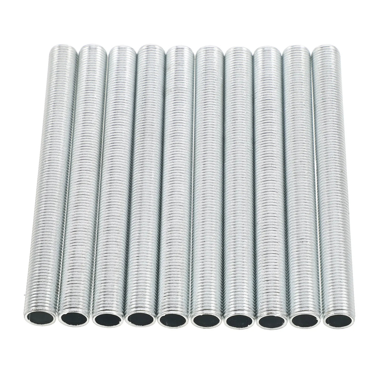 10Pcs M10 Threaded Hollow Iron Lamp Extension Rods – Chandelier Lamp Extension Rod Richie's