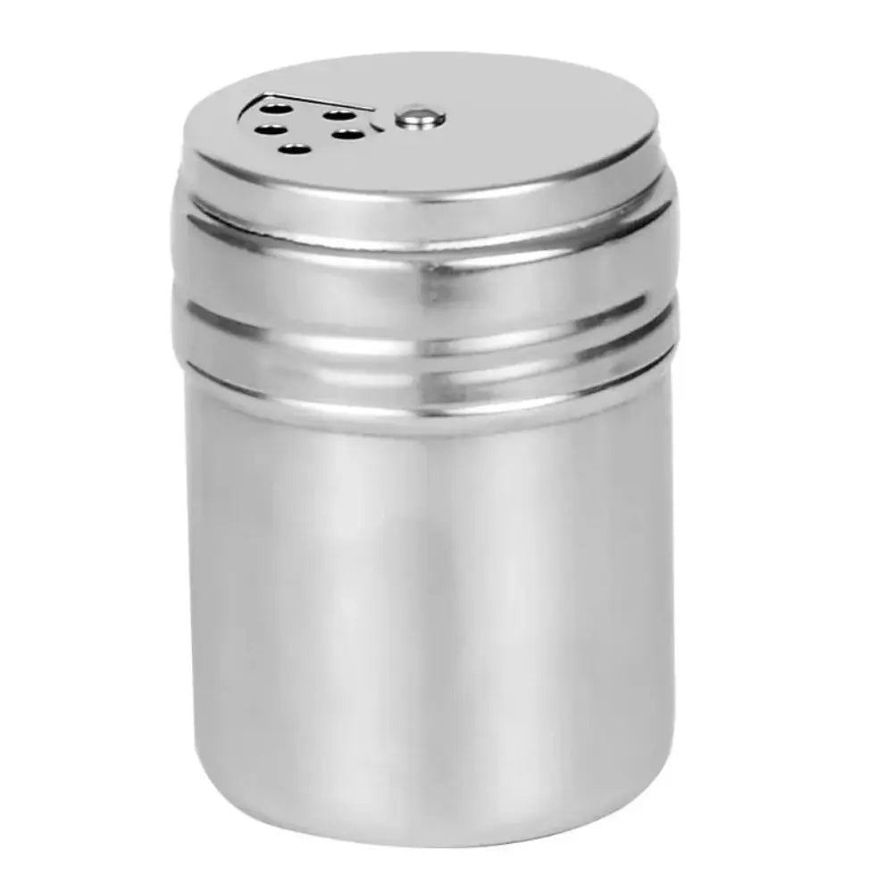 Stainless Steel Spice Shaker Jar | Rotating Lid – Salt & Pepper Spice Shaker Jar Richie's