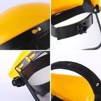 Adjustable Wire Mesh Face Shield Safety Helmet | Garden & Saw Safety Face Shield Richie's
