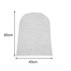 Clear Garment Bags for Wedding Dresses – Dustproof Covers Garment Storage Bag Richie's 40x60cm