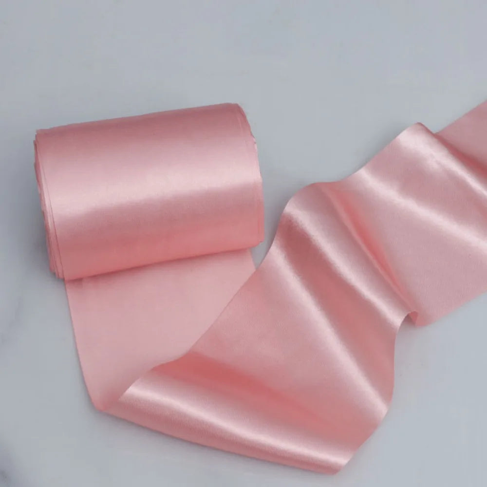 15cm Wide Satin Ribbon 20m Roll – Multicolor DIY Crafts Satin Craft Ribbon Richie's Dark Pink L