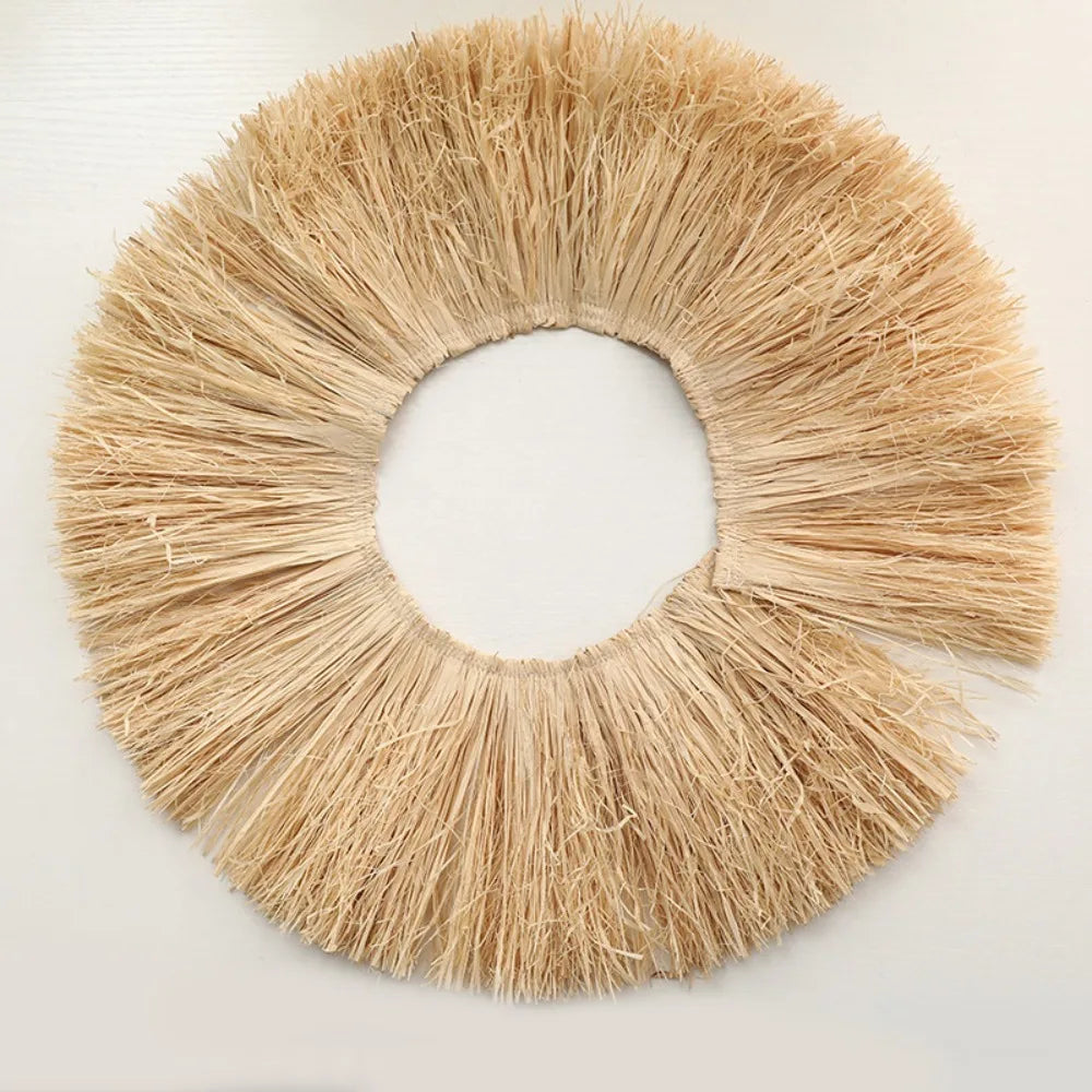 Raffia Grass Garland DIY Jute Fringe Trim Wedding Wall Decor Wedding Garland Trim Richie's