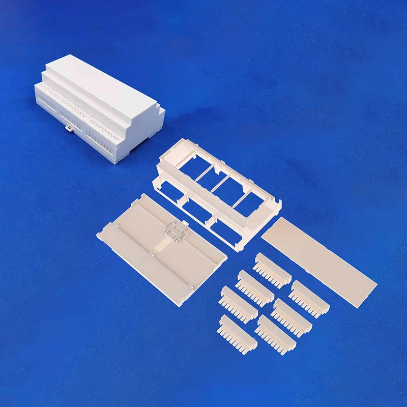 DIN Rail Plastic Enclosure – Electronics Distribution Box DIN Rail Enclosure Richie's 0-09