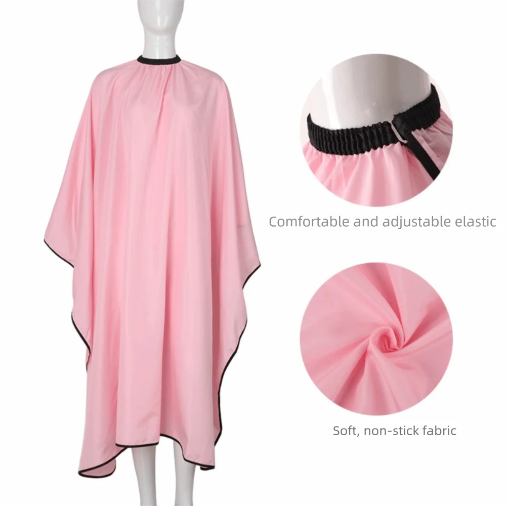 Waterproof Barber Cape Salon Haircut Apron – Polyester Pongee Salon Barber Cape Richie's