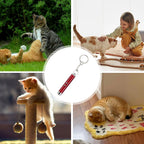 Cat Laser Pointer Toy Pen – LED Keychain Flashlight for Cats Cat Laser Toy Richie's