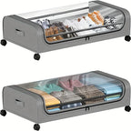Under Bed Storage Bins with Wheels & Lid | Home Organizer Under Bed Storage Bin Richie's