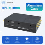 Banana Pi BPI-R4 Aluminum Case – Development Board Enclosure Development Board Case Richie's POE version