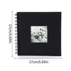 6 Inch Scrapbook Photo Album – 20 Pages, Window Cover Design Scrapbook Photo Album Richie's