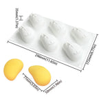 15-Cavity Silicone Mango Mousse Cake Mold – Fruit Dessert Mold Silicone Baking Mold Richie's