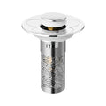 Stainless Steel Pop-Up Sink Stopper Hair Catcher Drain Filter Sink Drain Stopper Richie's 1PC