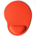 Ergonomic Wrist Rest Mouse Pad – Memory Foam Non-Slip Wrist Rest Mouse Pad Richie's Orange