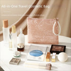 Lace Cosmetic Pouch Pearl Chain Makeup Travel Bag Organizer Cosmetic Travel Pouch Richie's