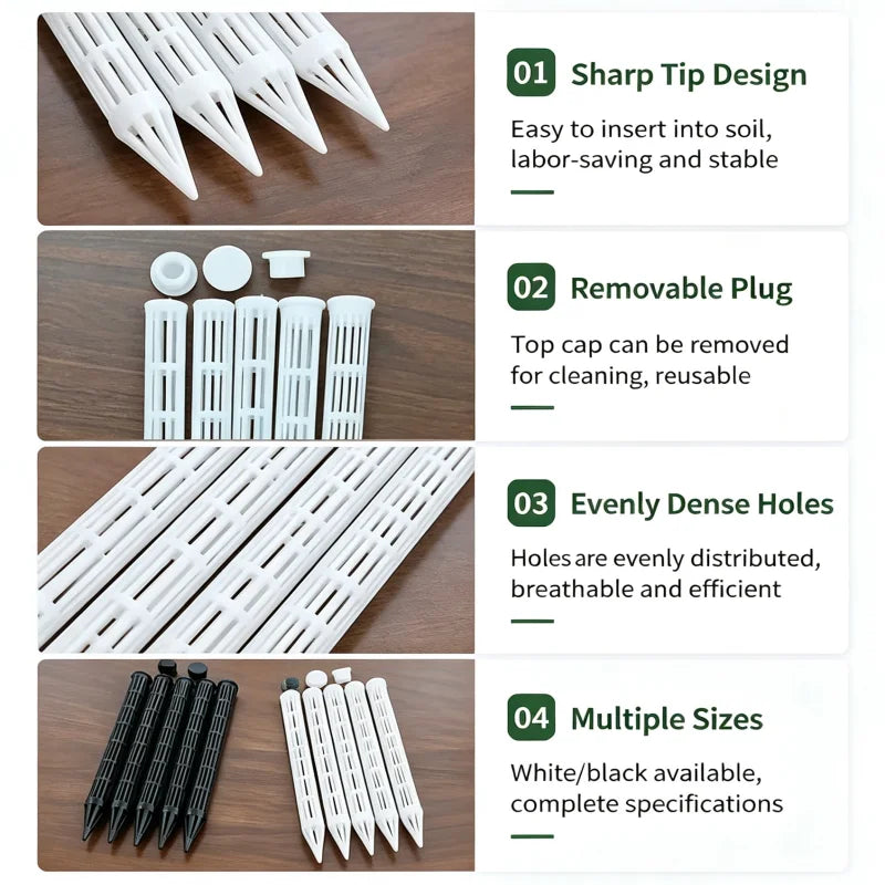 Plant Aeration Tubes – Soil Ventilation for Healthy Roots Plant Aeration Tubes Richie's