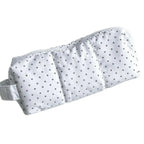 White Polka Dot Pencil Case Large Capacity Cotton Pen Pouch Pencil Case Richie's White