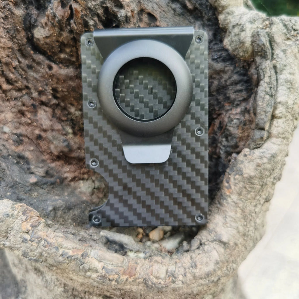 Zeeker Men's Metal Wallet | AirTag Bracket & RFID Blocking