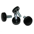 10pcs Black Plastic Knurled Thumb Screws M3 M4 Hand Tighten Knobs Thumb Screw Knobs Richie's