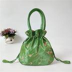 Women Embroidery Flower Cosmetic Bag – Ethnic Mini Purse & Pouch