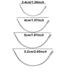 4Pcs Curved Leather Sewing Needles C-Type Shoe Repair Set Leather Sewing Needles Richie's