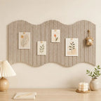 Wave Edge Felt Wall Panel – Ribbed Pin Board Display Board Felt Wall Panel Richie's