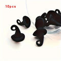 Alloy Witch Hat Charms – Halloween DIY Jewelry & Keychain Pendants DIY Jewelry Charms Richie's 10pcs black