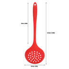 2-Pack Silicone Slotted Spoon Set – Skimmer & Strainer Silicone Kitchen Utensil Richie's
