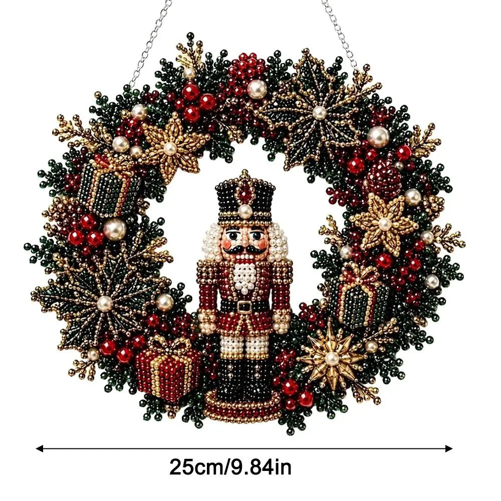 Christmas Diamond Art Suncatcher – Acrylic Pearl Window Hanging Christmas Suncatcher Richie's