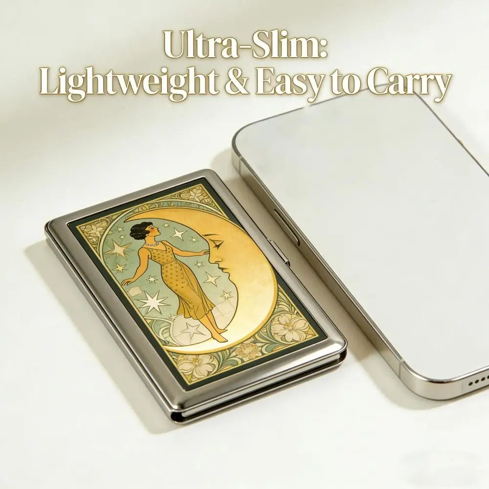 Vintage Metal Card Case – Business & Credit Card Holder Metal Card Case Richie's