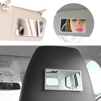 Car Sun Visor Vanity Mirror – HD Stainless Steel Makeup Mirror Car Visor Mirror Richie's