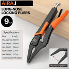 7/9/10" Heavy Duty Locking Pliers Adjustable Vise Grip Clamp Locking Pliers Richie's 9 inch tip