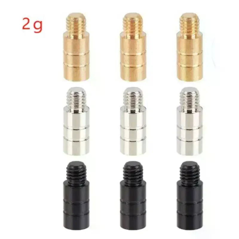 3Pcs Brass 2g Dart Shaft Weights – 2BA Accentuators Dart Shaft Weights Richie's