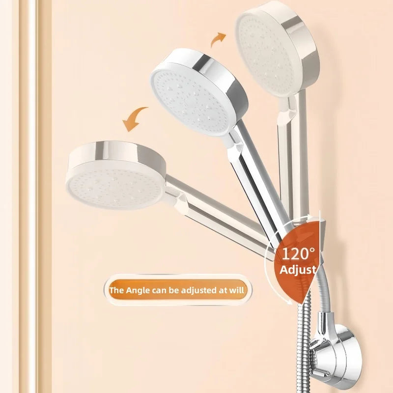 Suction Cup Shower Head Holder – 360° Adjustable, No Drill Shower Head Holder Richie's